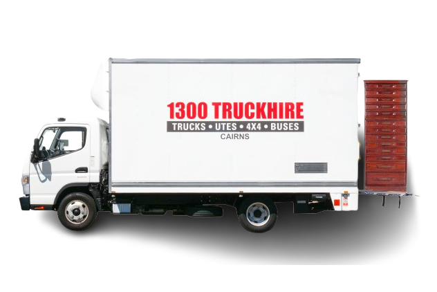 Standard 25m3 car license truck, ready for moving house or transporting goods.
