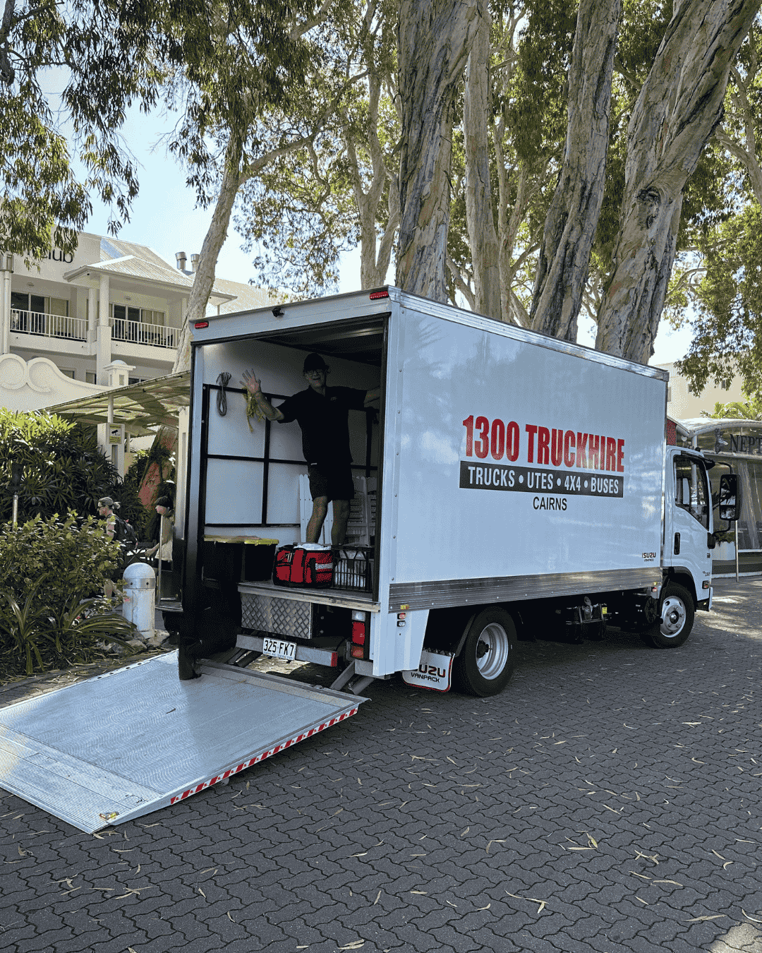 Car licence furniture truck
